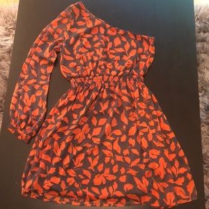 One Sleeve Mini Dress